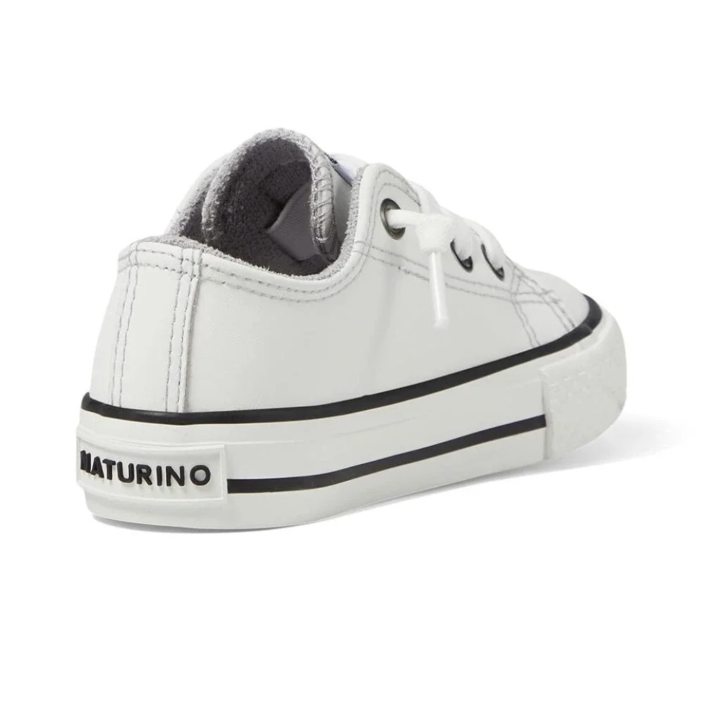 Naturino Ayasy 2018268 Sneakers Girls EU 27 White Leather Comfort Shoes ZOGG3407